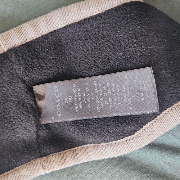 COACH Headwarmer - Picture 4 of 4
